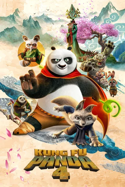 Kung Fu Panda 4. poszter