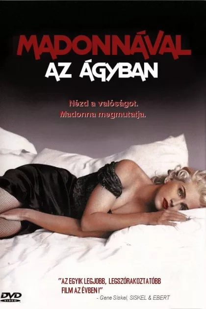 Madonnával az ágyban poszter