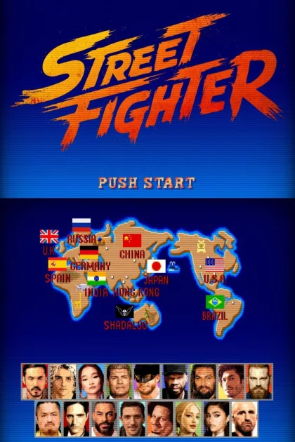 Street Fighter poszter