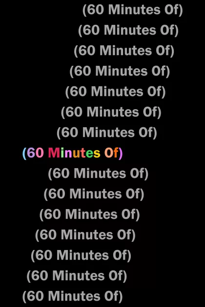 (60 Minutes Of) poszter