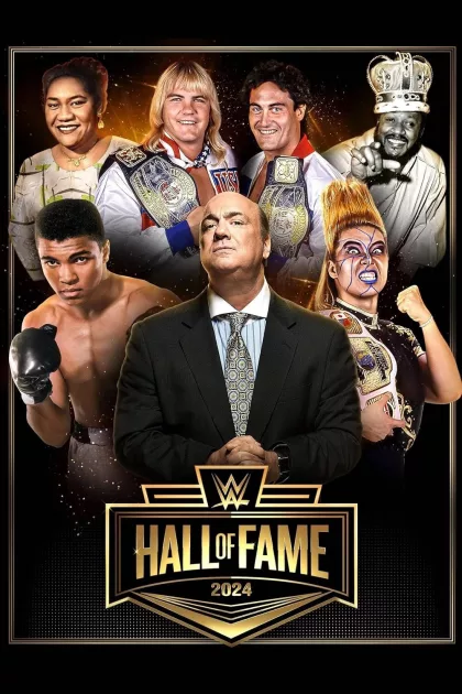 WWE Hall of Fame 2024 poszter