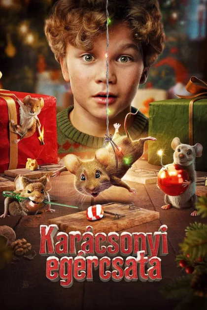 Karácsonyi egércsata poszter