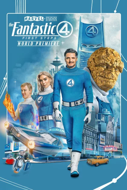 Marvel Studios' The Fantastic Four: First Steps - World Premiere poszter