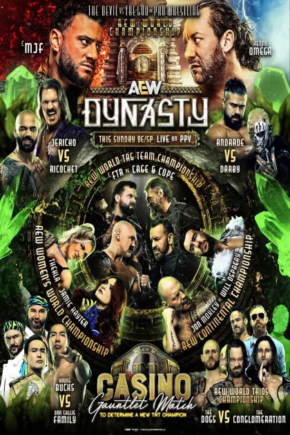 AEW Dynasty 2026 poszter