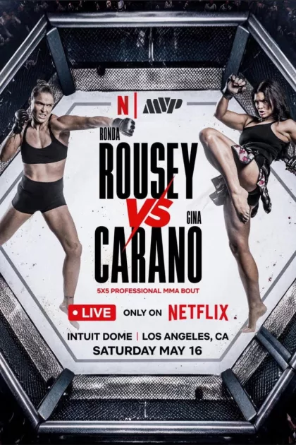 Ronda Rousey vs. Gina Carano poszter