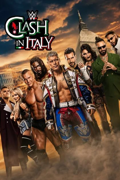 WWE Clash in Italy Preshow poszter