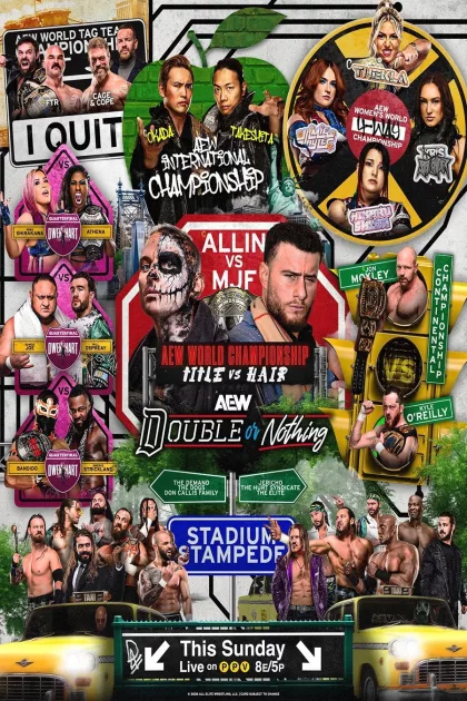 AEW Double or Nothing 2026 poszter