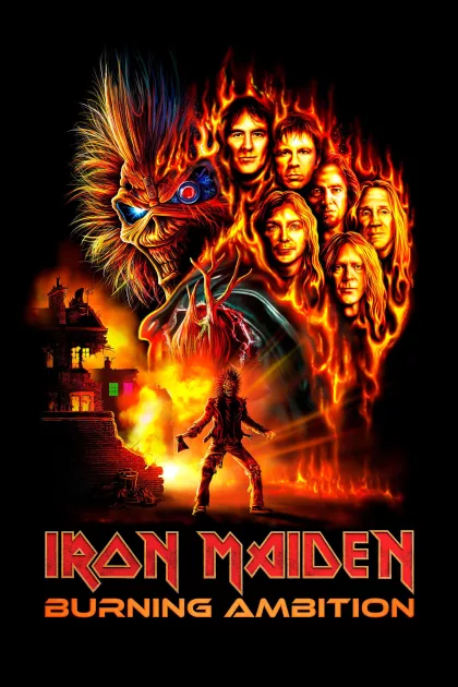 Iron Maiden: Burning Ambition poszter