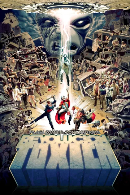 Plaga zombie: zona mutante: revolución tóxica poszter