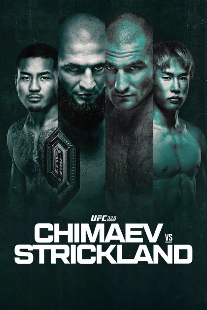 UFC 328: Chimaev vs Strickland poszter