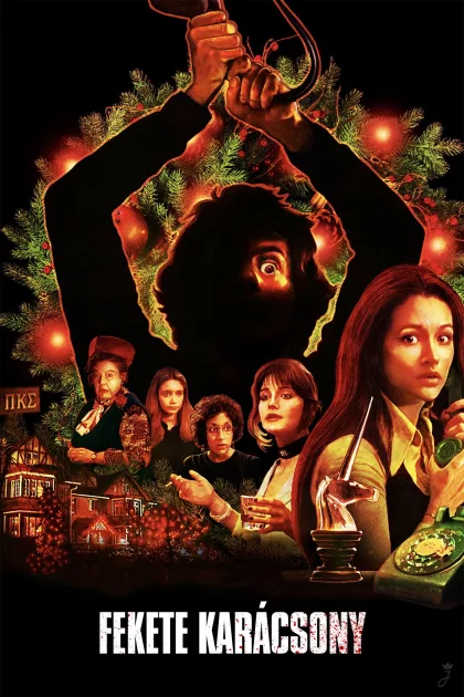 Fekete karácsony poszter