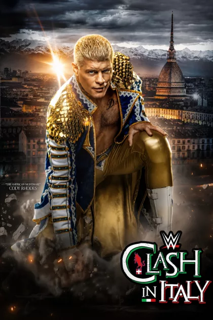 WWE Clash in Italy poszter
