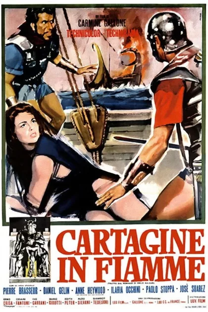 Cartagine in fiamme poszter