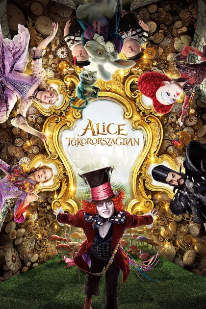 Alice Tükörországban poszter