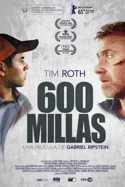 600 millas poszter