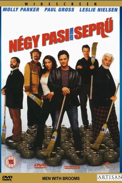 Négy pasi meg egy seprű poszter