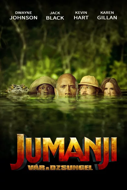 Jumanji: Vár a dzsungel poszter