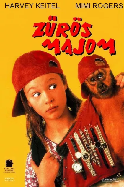 Zűrös majom poszter