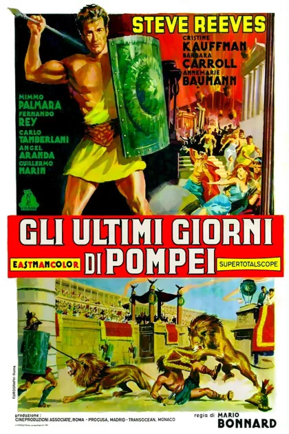 Gli ultimi giorni di Pompei poszter