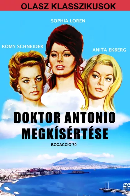 Doktor Antonio megkísértése poszter