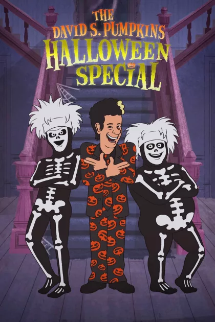 The David S. Pumpkins Halloween Special poszter