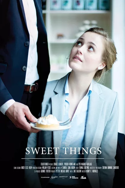 Små, søte kaker poszter