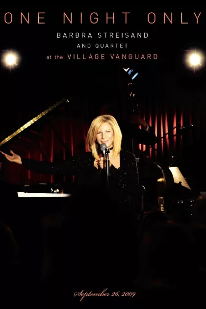 One Night Only: Barbra Streisand and Quartet at the Village Vanguard poszter