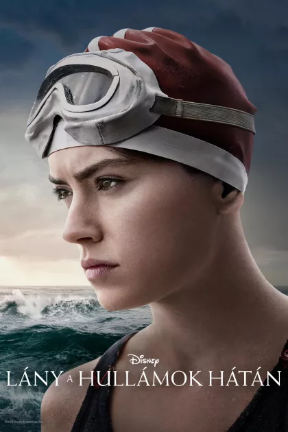 Lány a hullámok hátán poszter