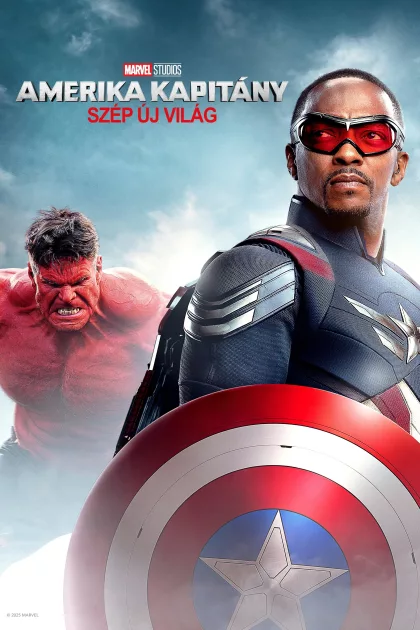 Amerika Kapitány: Szép új világ poszter