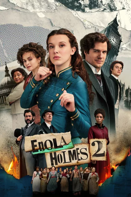Enola Holmes 2 poszter