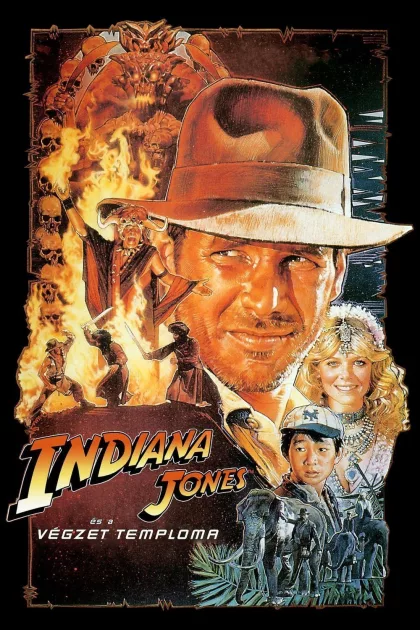 Indiana Jones és a Végzet temploma poszter