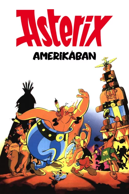 Asterix Amerikában poszter