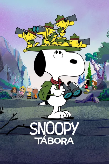 Snoopy tábora poszter
