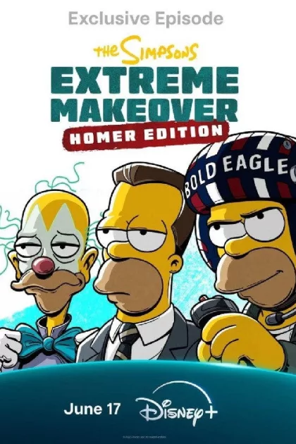 The Simpsons Extreme Makeover Homer Edition poszter