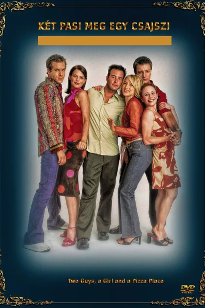 Két pasi meg egy csajszi poszter